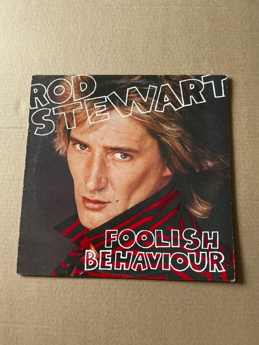 Rod Stewart Foolish Behaviour Vinyl Warner Brothers Records 1980